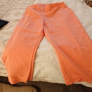 Croft & Barrow Women's Orange Capris